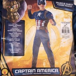 Rubies Captain America Child Halloween Costume